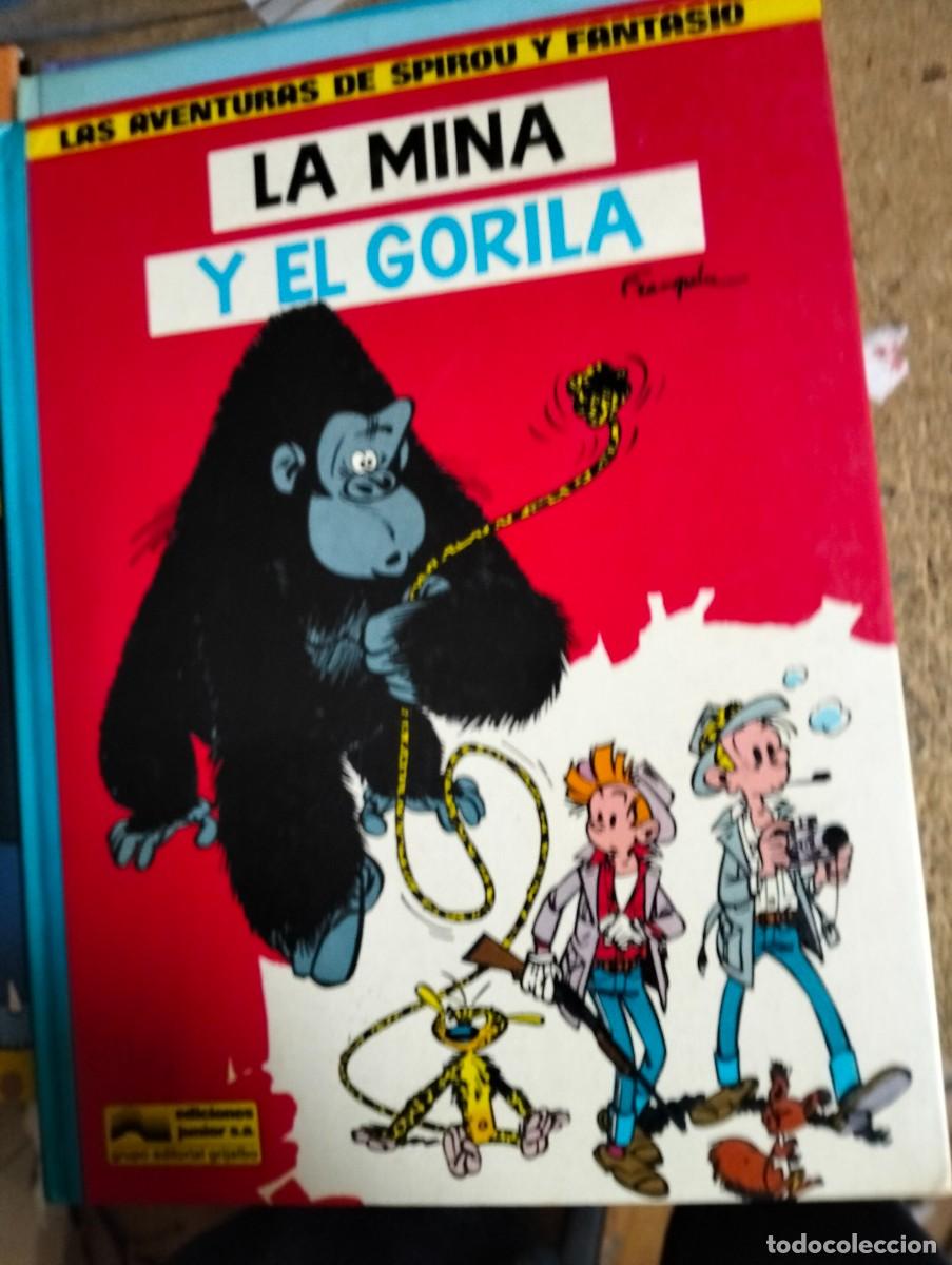 Tebeos: SPIROU n. 9 : la mina del gorila ...tapa dura - Foto 1