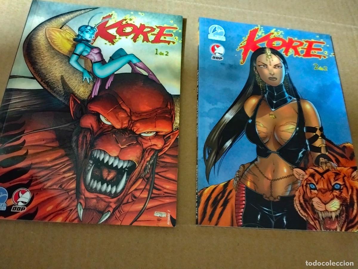 Tebeos: KORE ...1. 2. ( COMPLETA 2 TOMOS) ALETA - Foto 1