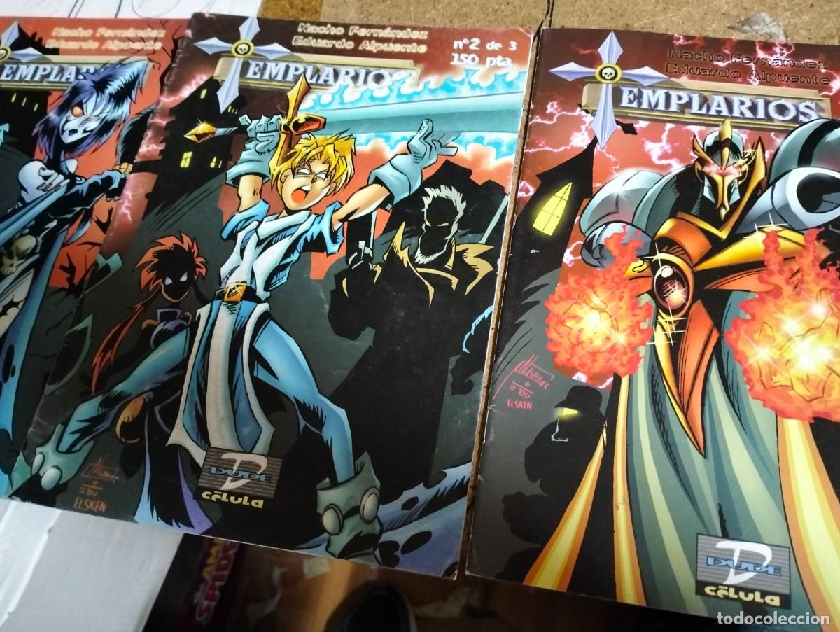 Tebeos: TEMPLARIOS 1. 2. 3 ( COMPLETA 3 COMICS) DUDE - Foto 1