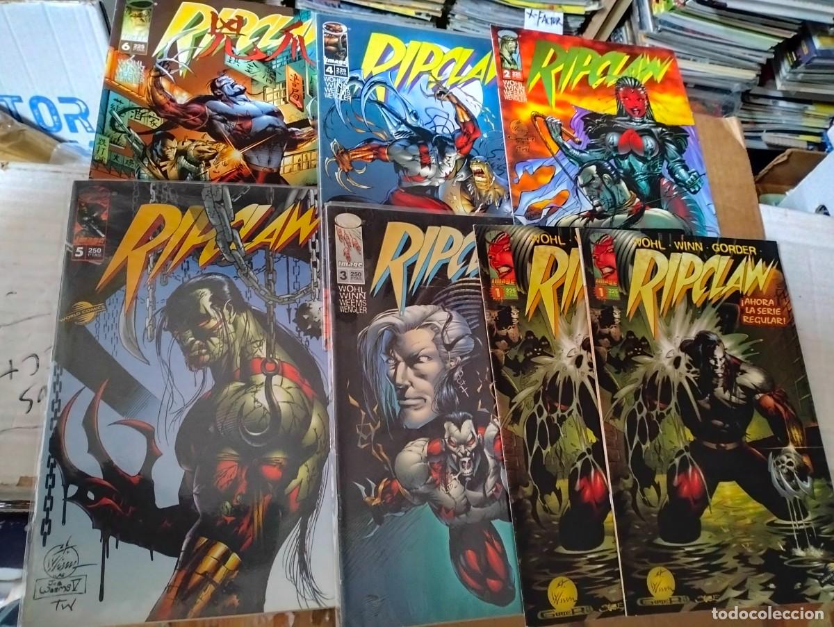 Tebeos: RIPCLAW, 1 al 6 ( COMPLETA 6 COMICS) PLANETA - Foto 1