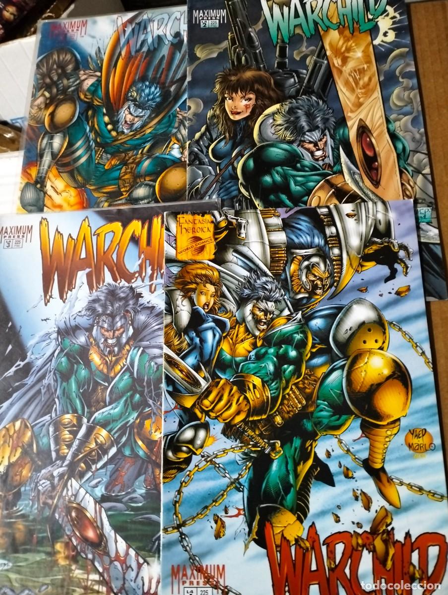 Tebeos: WARCHILD . ns. 1.2.3.4 ( COMPLETA 4. COMICS) PLANETA - Foto 1