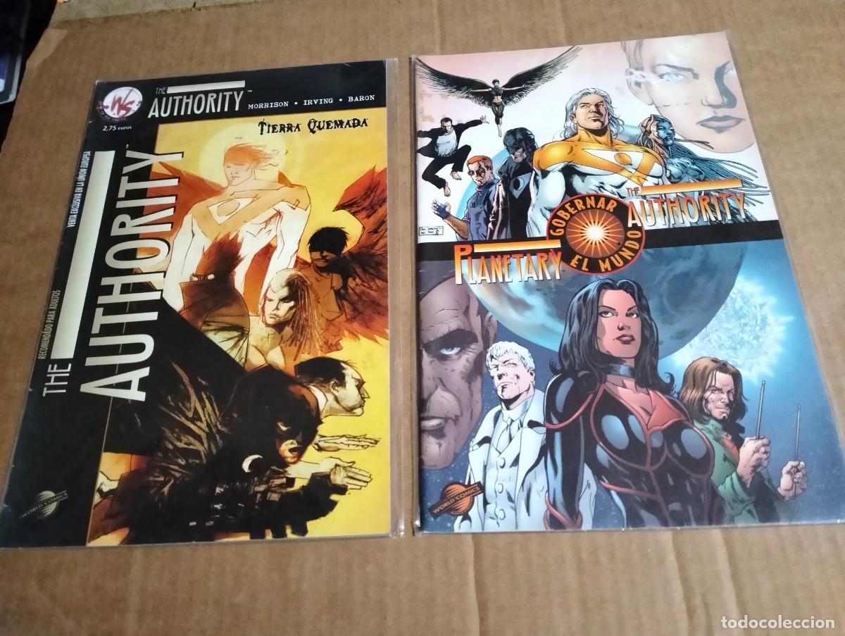 Tebeos: AUTHORITY : PLANETARY + TIERRA QUEMADA ( LOTE 2 COMICS) PLANETA - Foto 1