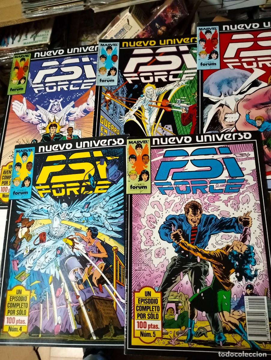 Tebeos: PSI FORCE : 1,2,3,4,5, ( LOTE 5 n&uacute;meros) FORUM - Foto 1