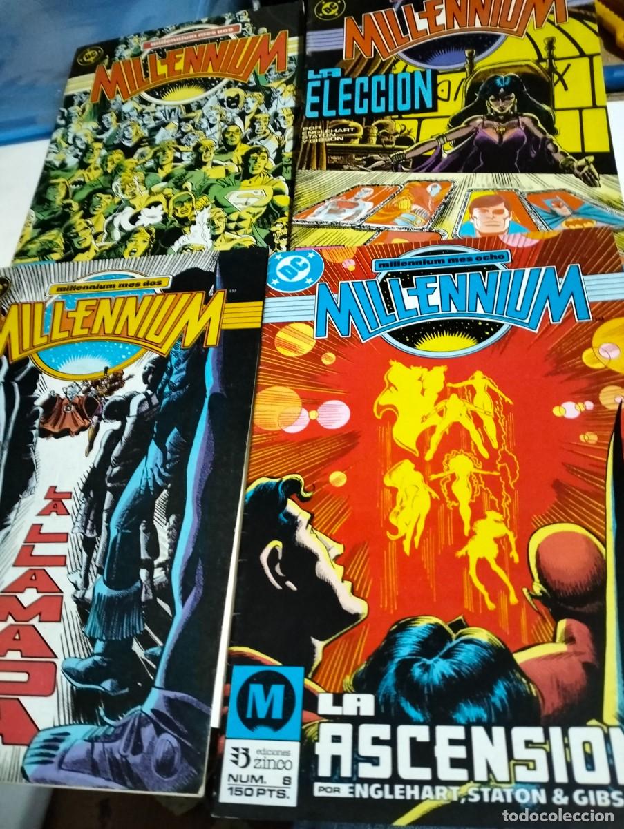 Tebeos: MILLENIUM # 1, 2, 4, 8 ( LOTE 4 N&Uacute;MEROS) ZINCO - Foto 1