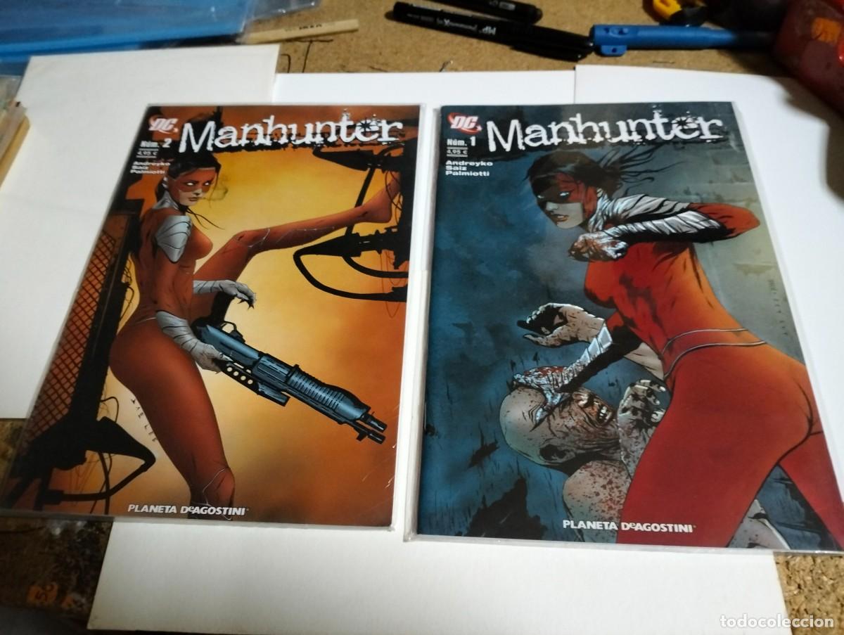 Tebeos: MANHUNTER # 1 y 2 ( LOTE 2 N&Uacute;MEROS) planeta - Foto 1
