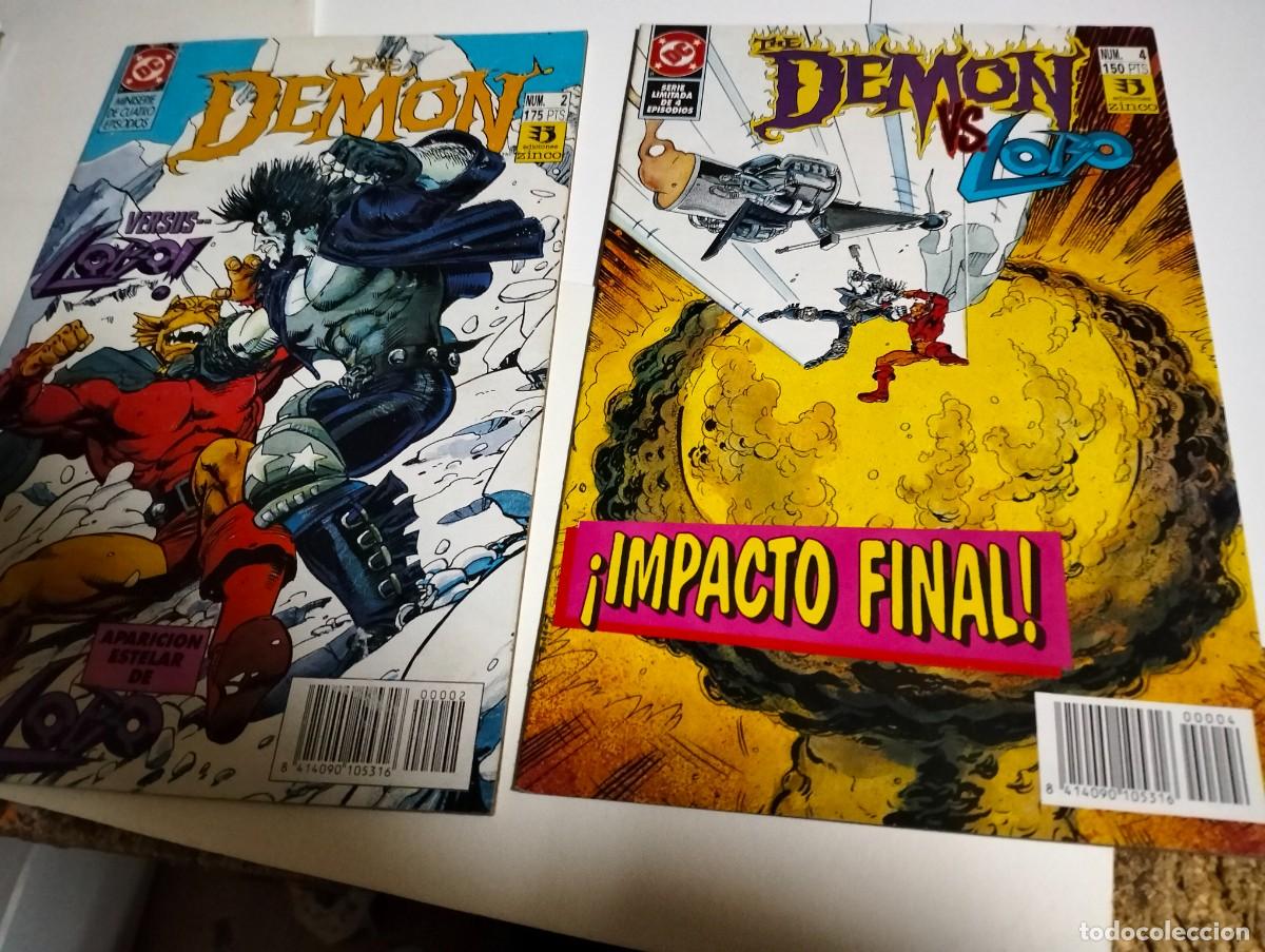 Tebeos: DEMON vs. LOBO # 2 y 4 ( lote 2 n&uacute;meros ) zinco - Foto 1