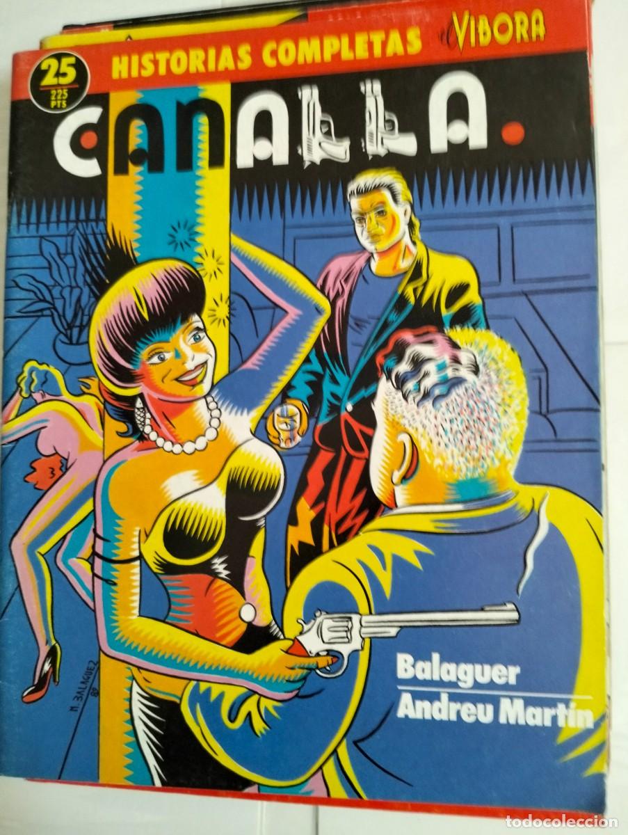 Tebeos: CANALLA ( V&Iacute;BORA COMIX )...TAPA BLANDA DE LA C&Uacute;PULA. - Foto 1