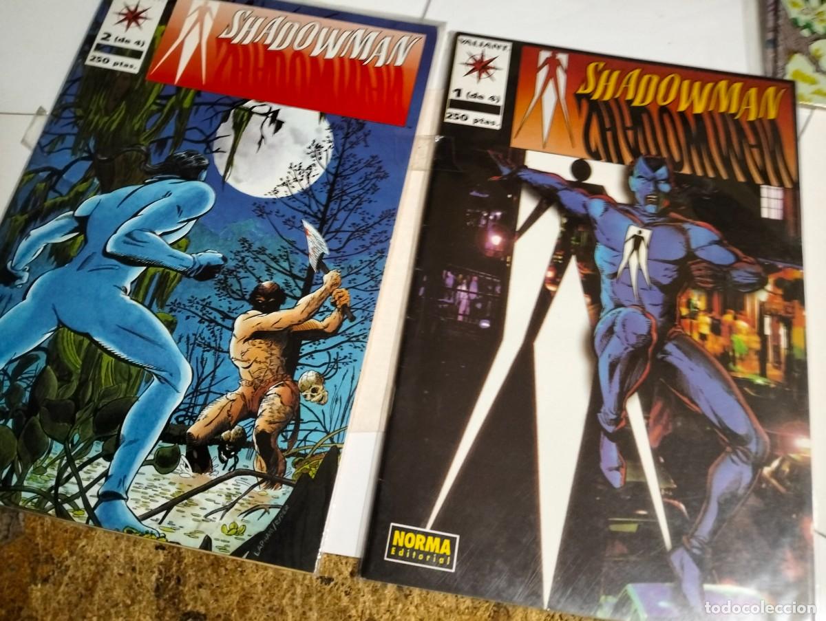 Tebeos: SHADOWMAN # . 1. 2. ( lote 2 n&uacute;meros ) NORMA - Foto 1