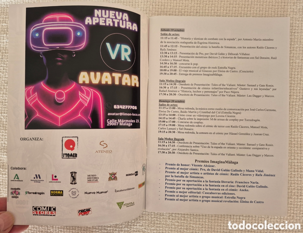 Tebeos: Bolet&iacute;n XII Sal&oacute;n de Comic de M&aacute;laga - Foto 3