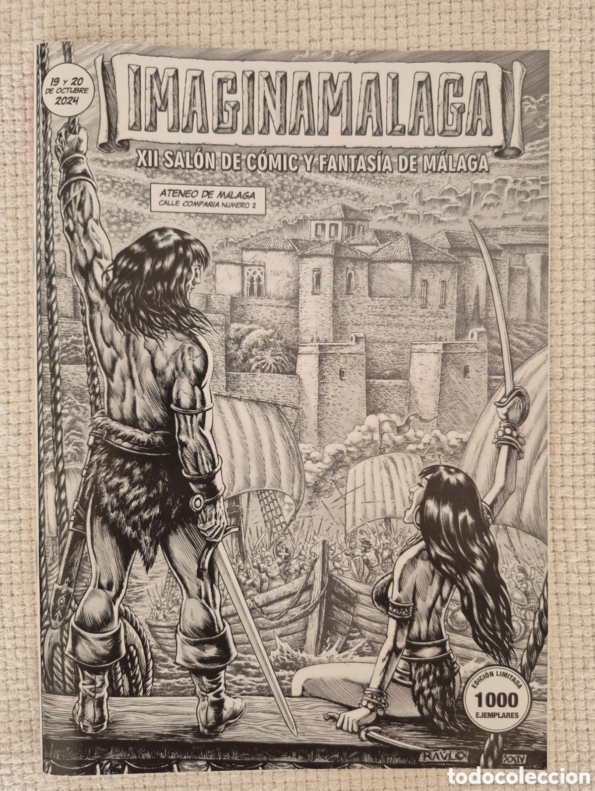 Tebeos: Bolet&iacute;n XII Sal&oacute;n de Comic de M&aacute;laga - Foto 1