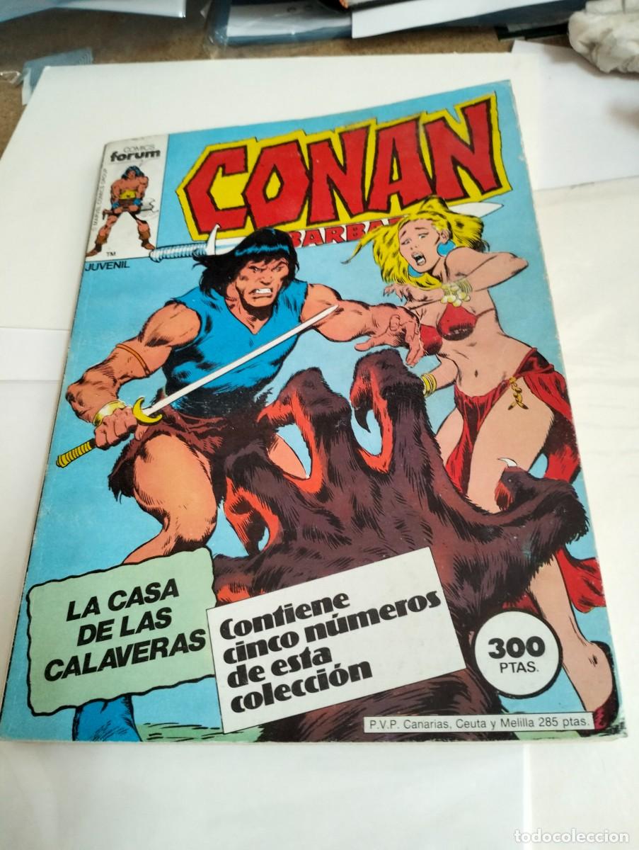 Tebeos: CONAN : RETAPADO # 61 - 65 ( contiene 5 n&uacute;meros ) FORUM - Foto 1