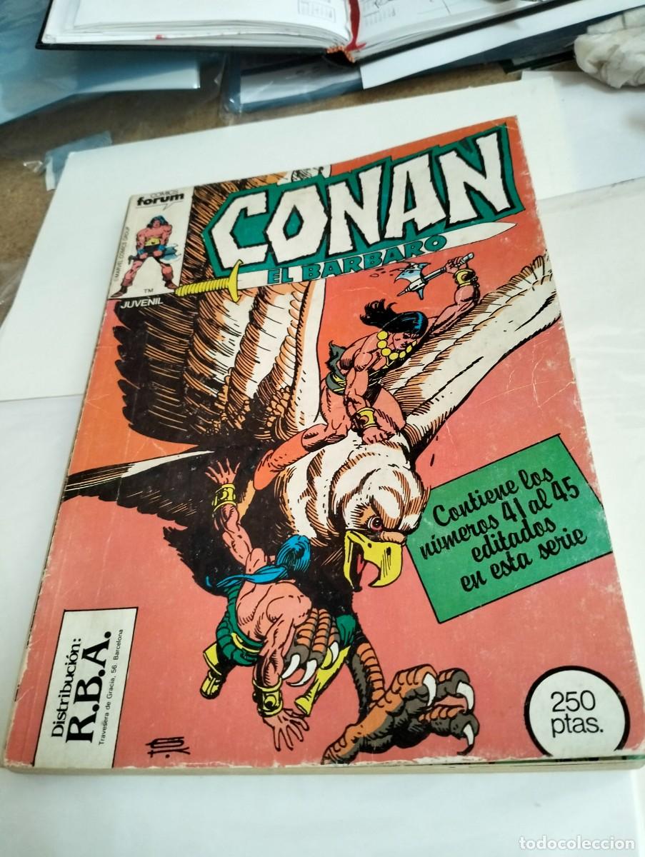 Tebeos: CONAN : RETAPADO # 41 - 45 ( contiene 5 n&uacute;meros ) FORUM - Foto 1