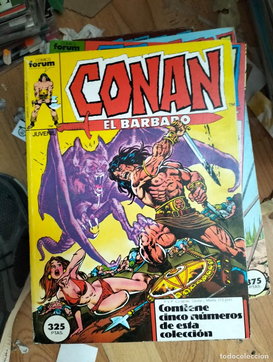Tebeos: CONAN : RETAPADO # 81 - 85 ( contiene 5 n&uacute;meros ) FORUM - Foto 1