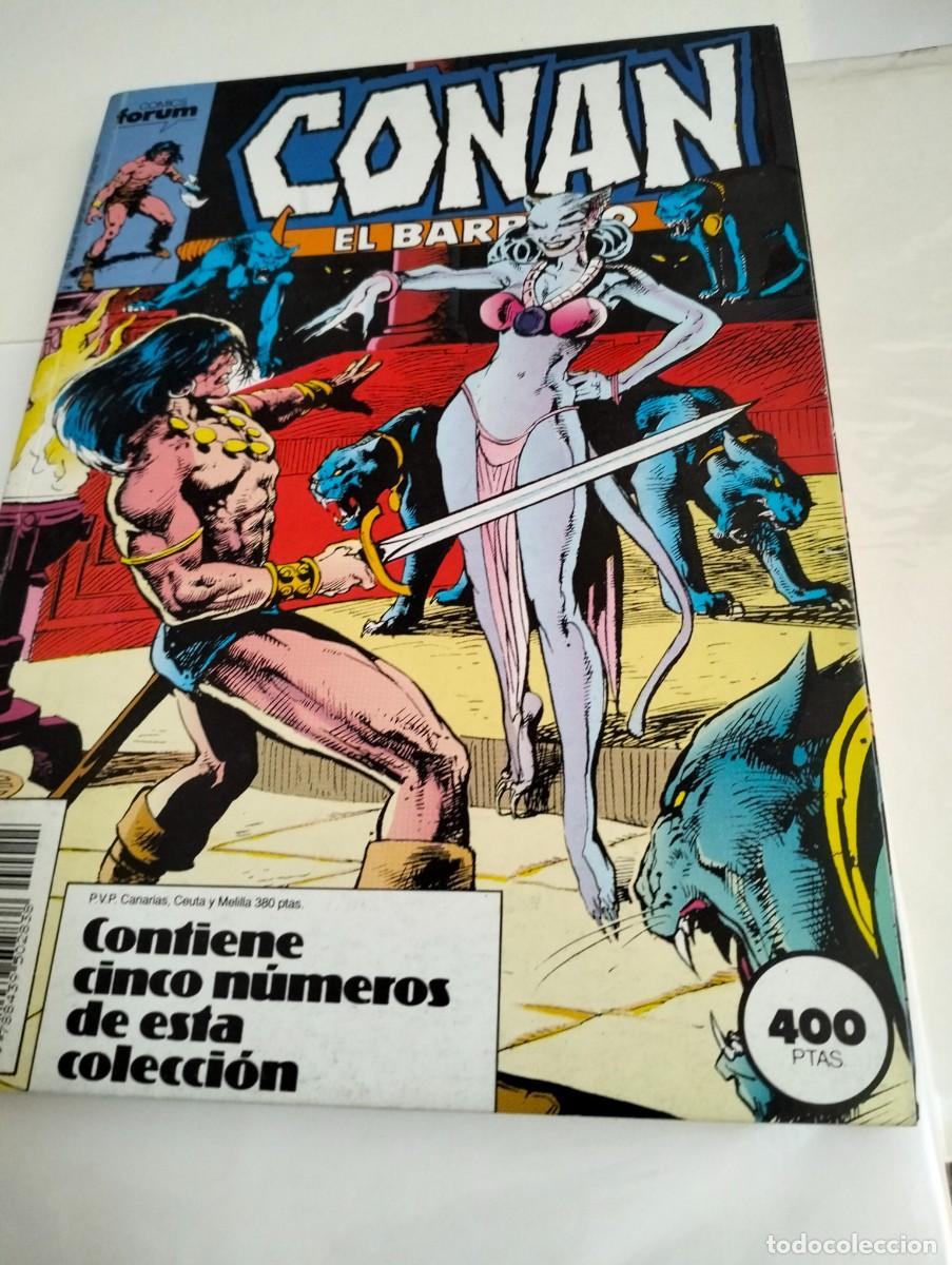 Tebeos: CONAN : RETAPADO # 161 - 165 ( contiene 5 n&uacute;meros ) FORUM - Foto 1