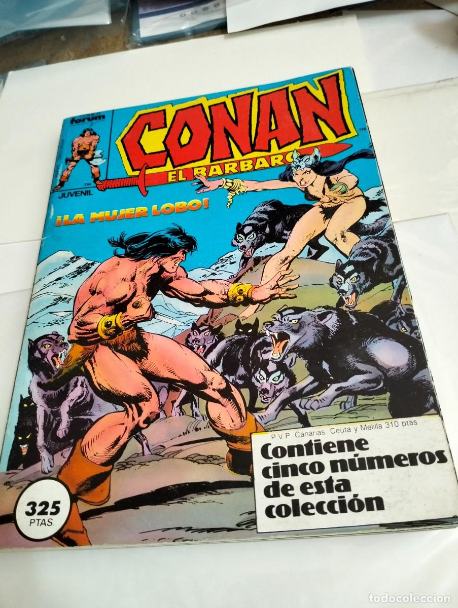 Tebeos: CONAN : RETAPADO # 91 - 96 ( contiene 5 n&uacute;meros ) FORUM - Foto 1