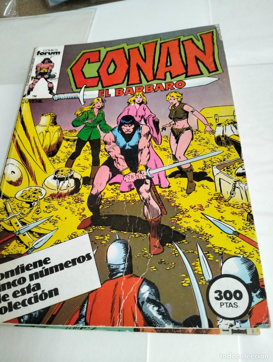 Tebeos: CONAN : RETAPADO # 51 - 55. ( contiene 5 n&uacute;meros ) FORUM - Foto 1