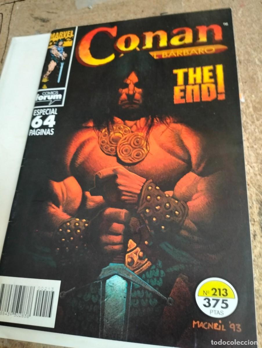 Tebeos: CONAN vol. 1 # 213 ( &uacute;ltimo n&uacute;mero de la colecci&oacute;n) Forum - Foto 1