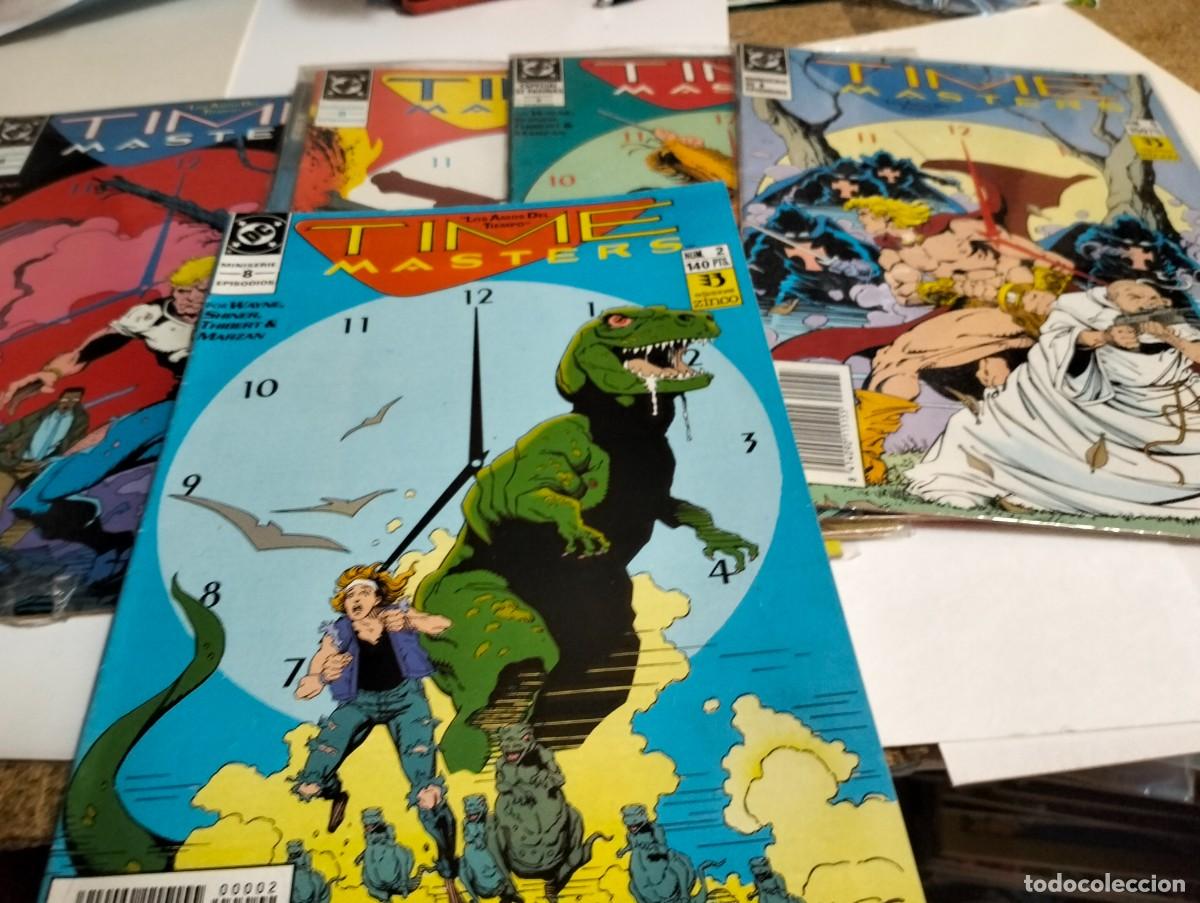Tebeos: TIME MASTERS # 1, 2, 3, 4. 5, (LOTE 5 N&Uacute;MEROS ) ZINCO - Foto 1