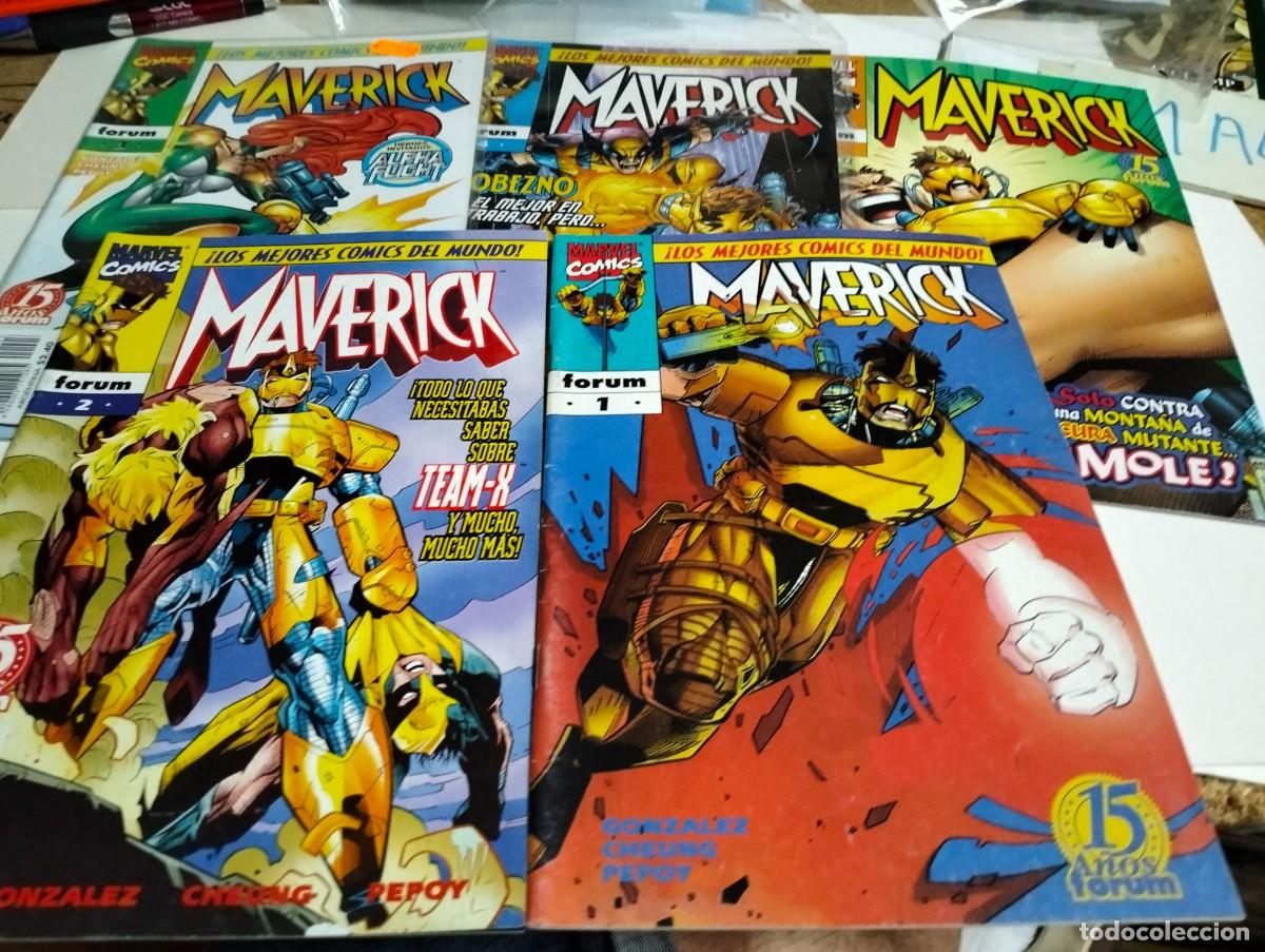Tebeos: MAVERICK. # 1. 2. 3. 4. 5. ( LOTE 5 N&Uacute;MEROS ) Forum. - Foto 1