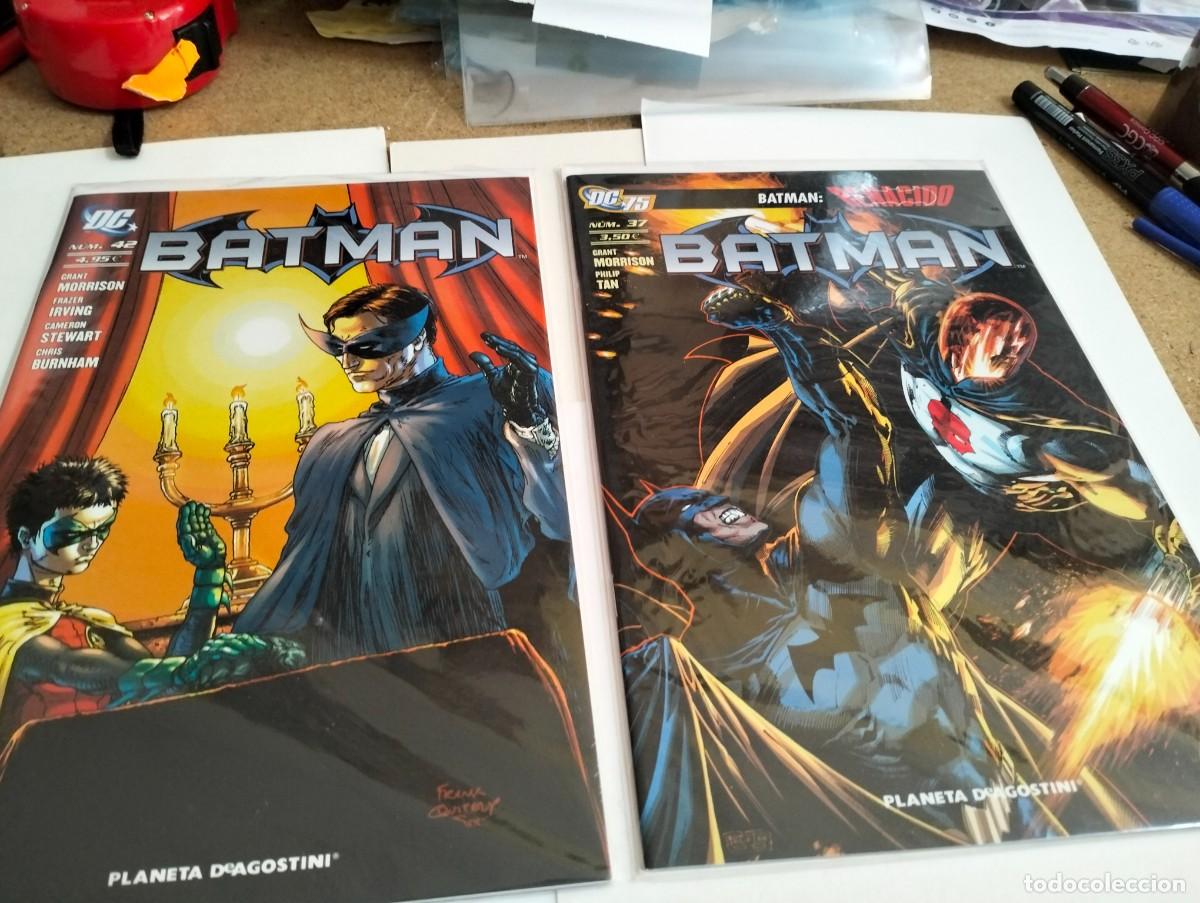 Tebeos: BATMAN # 37 y 42 ( LOTE 2 N&Uacute;MEROS ) PLANETA - Foto 1