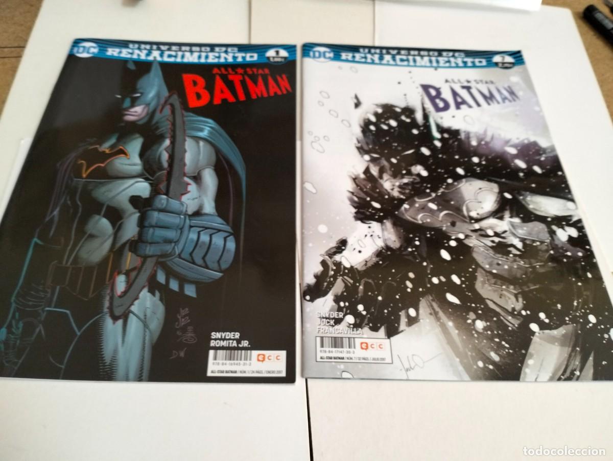 Tebeos: ALL STAR BATMAN # 1 Y 7 ( LOTE 2 N&Uacute;MEROS ) ECC - Foto 1