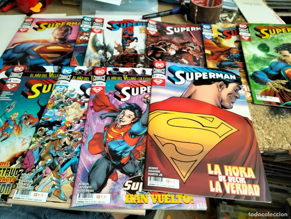 Tebeos: SUPERMAN # 1 al 8 , 11, 12, 14, 15, 16, 17. ( LOTE 14 N&Uacute;MEROS ) ECC - Foto 1