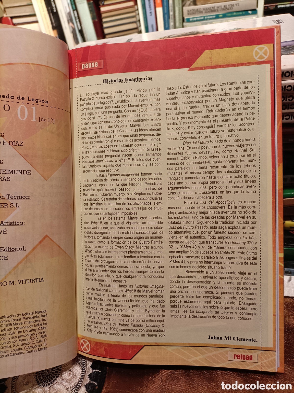 Tebeos: 2003,La Era de Apocalipsis,La b&uacute;squeda de la Legi&oacute;n,N 1 - Foto 8