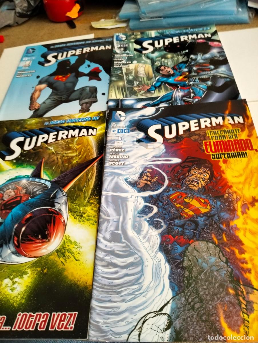 Tebeos: SUPERMAN #. 1, 3, 4, 6. ( LOTE 4 N&Uacute;MEROS) ... Ecc - Foto 1