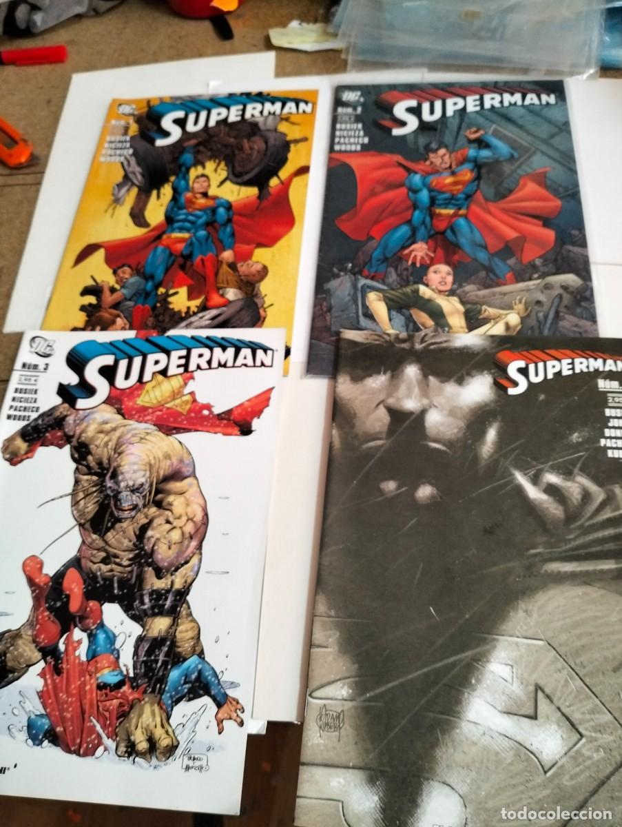 Tebeos: SUPERMAN #. 1, 2, 3, 4 Pacheco ( LOTE 4. N&Uacute;MEROS) ... PLANETA - Foto 1