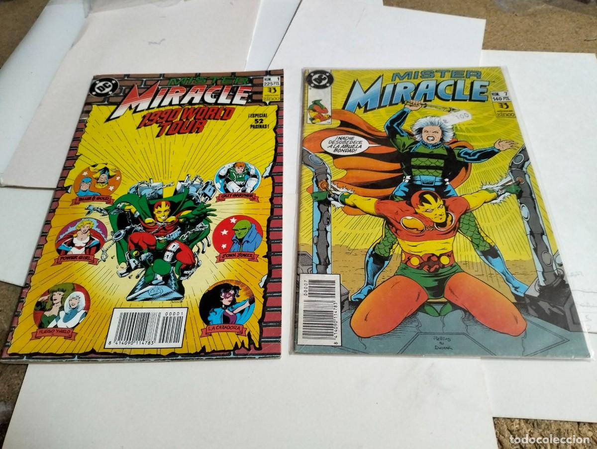 Tebeos: MISTER MIRACLE ns. 1. 7 ( lote 2 n&uacute;meros)... ZINCO - Foto 1