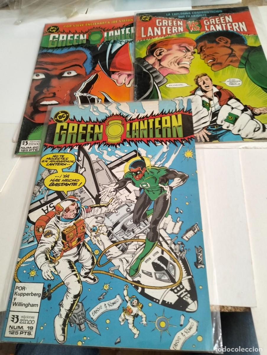 Tebeos: GREEN LANTERN #: 19, 20, 26. ( lote 3 n&uacute;meros )... ZINCO - Foto 1