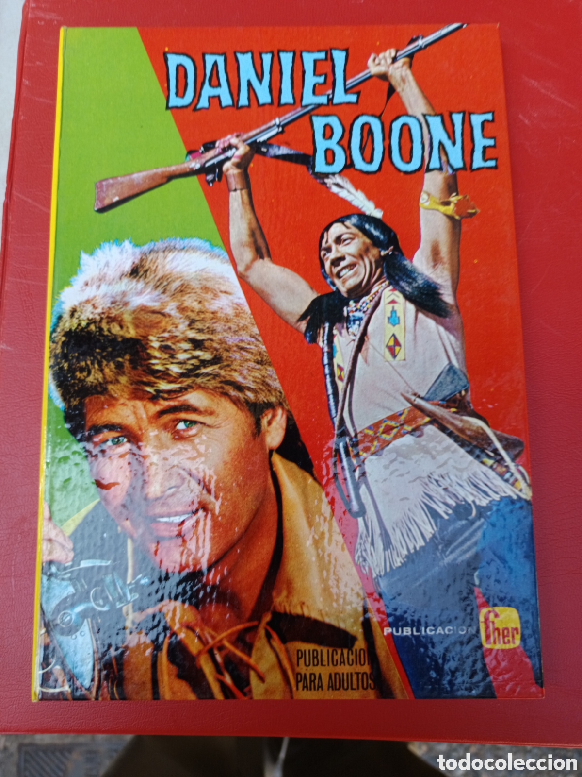 Tebeos: Colecci&oacute;n tele-fher Daniel boone1966 - Foto 1