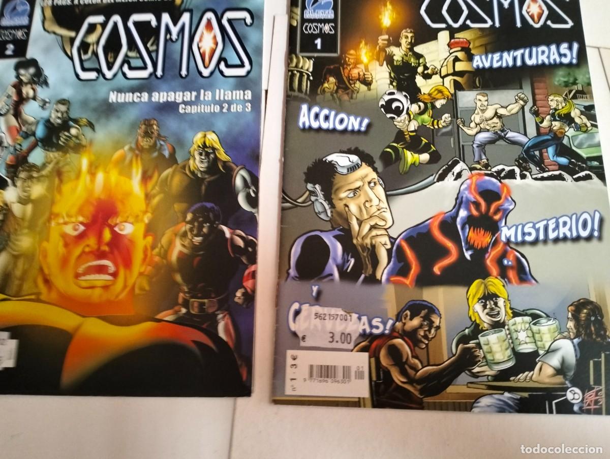 Tebeos: COSMOS #. 1, 2, ( COLECCI&Oacute;N COMPLETA 2 NUMEROS ) ALETA - Foto 1