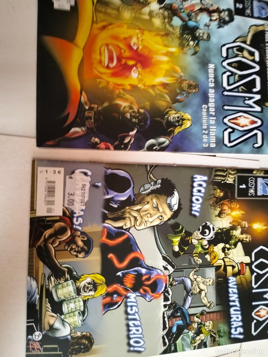 Tebeos: COSMOS #. 1, 2, ( COLECCI&Oacute;N COMPLETA 2 NUMEROS ) ALETA - Foto 3
