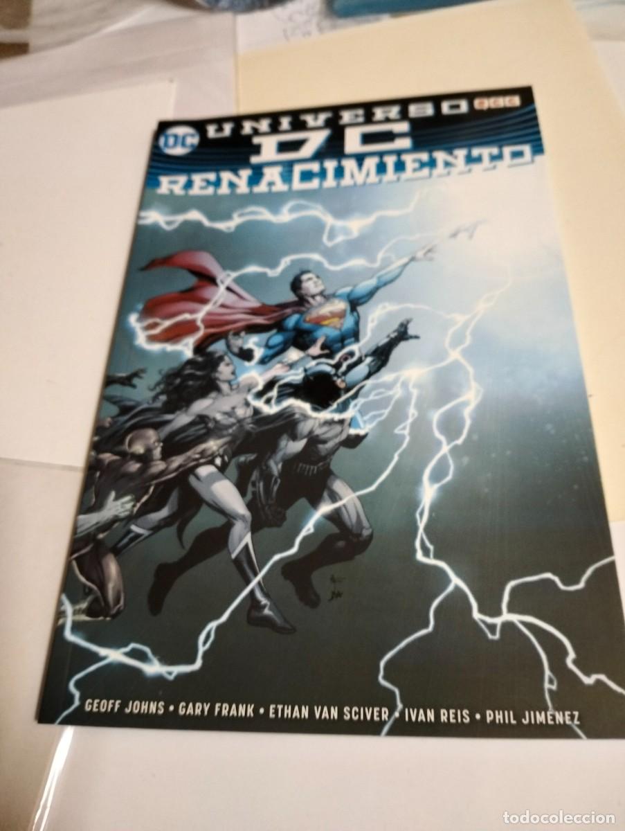 Tebeos: UNIVERSO DC : RENACIMIENTO ...TOMO EN TAPA BLANDA DE ECC. - Foto 1