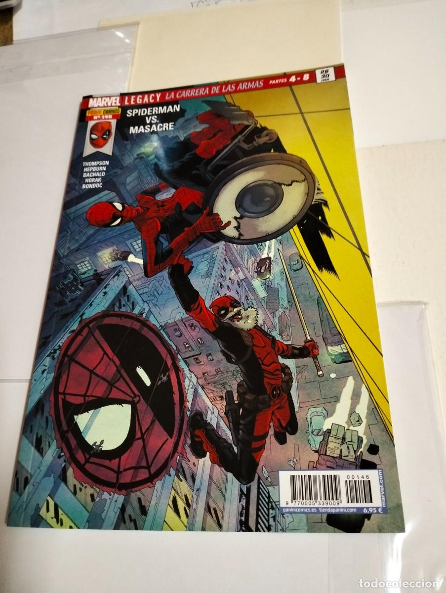 Tebeos: SPIDERMAN # 146 ... TOMO EN TAPA BLANDA DE PANINI. - Foto 1