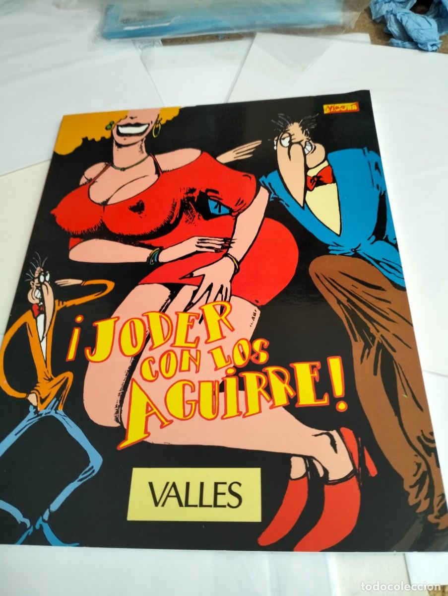 Tebeos: JODER CON LOS AGUIRRE por VALLES... Tomo en tapa blanda - Foto 1