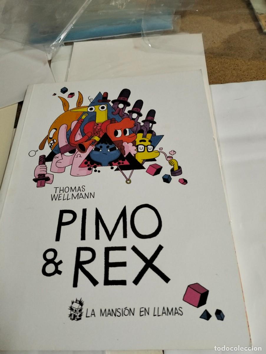 Tebeos: Pimo & rex ..TOMO EN TAPA BLANDA - Foto 1
