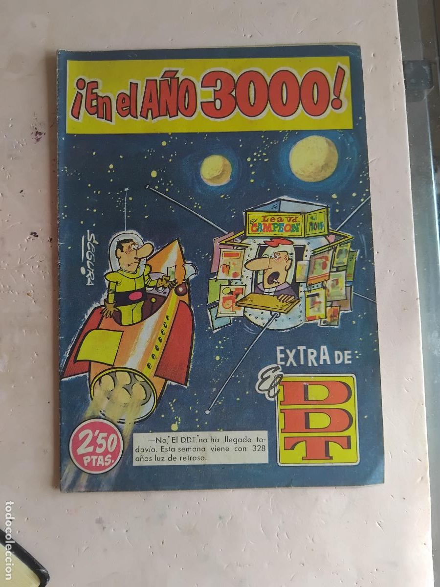 Tebeos: EXTRA DDT EN EL A&Ntilde;O 2000. EDITORIAL BRUGUERA 1961. - Foto 1