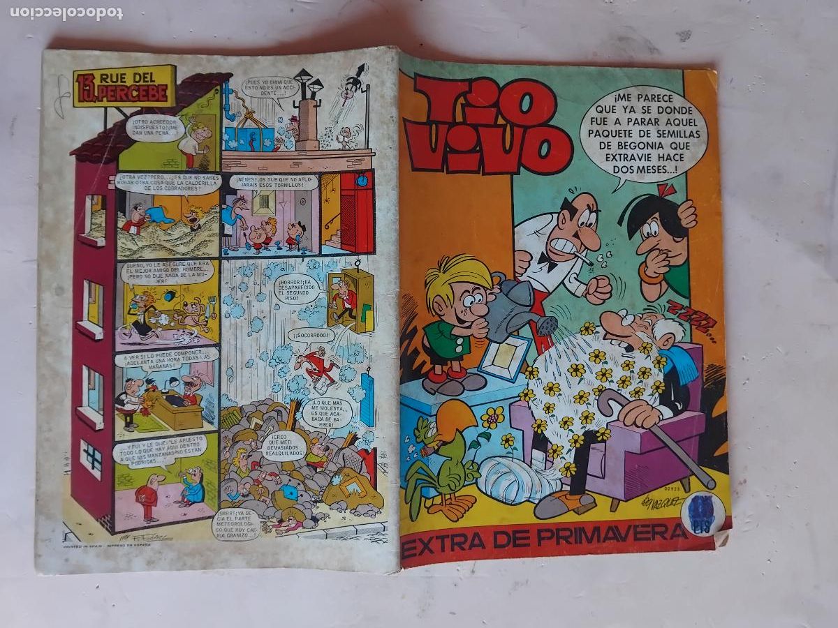 Tebeos: TIO VIVO EXTRA DE PRIMAVERA 1970 - Foto 1