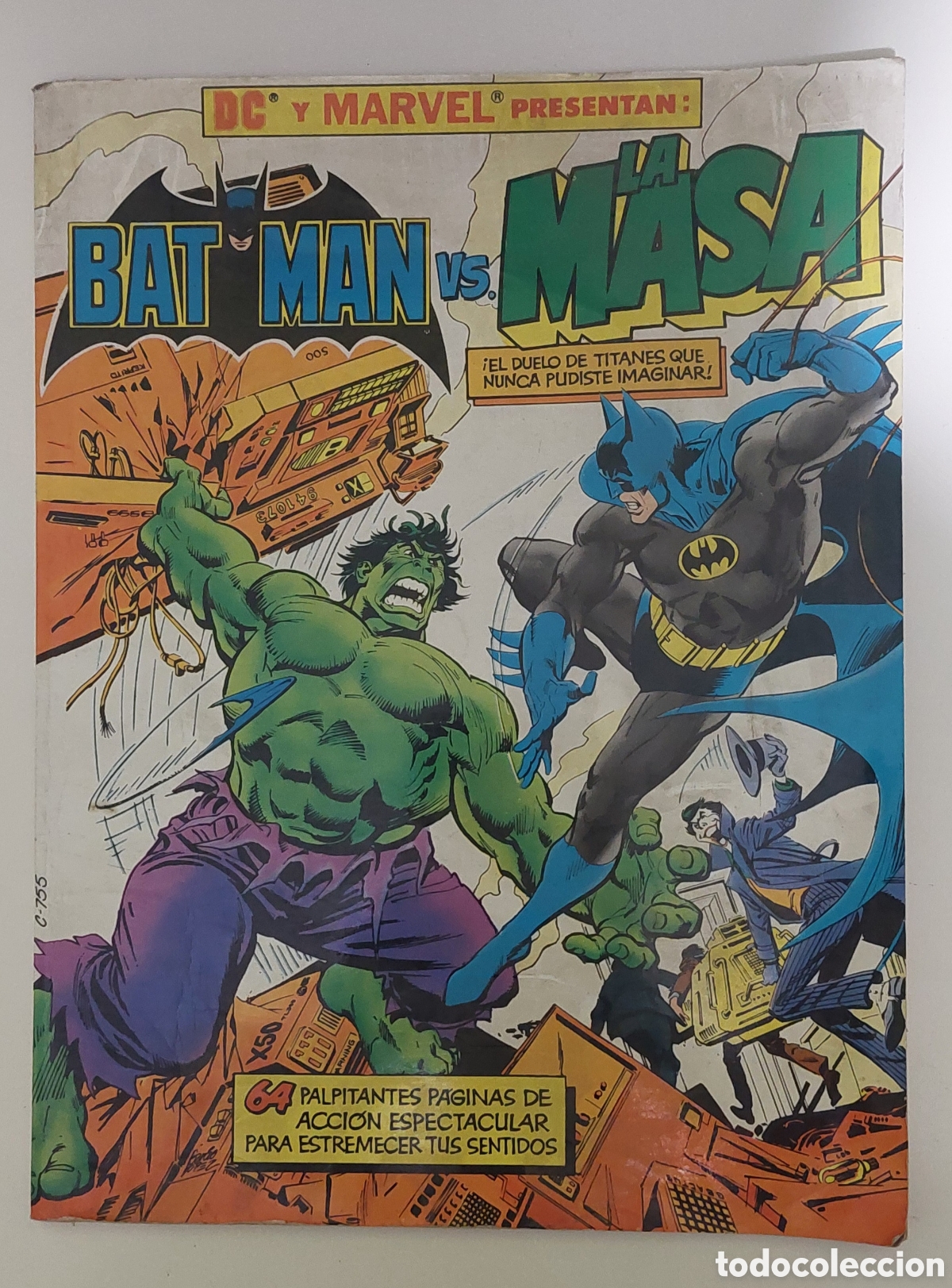 Tebeos: C&Oacute;MIC BATMAN VS LA MASA - Foto 1