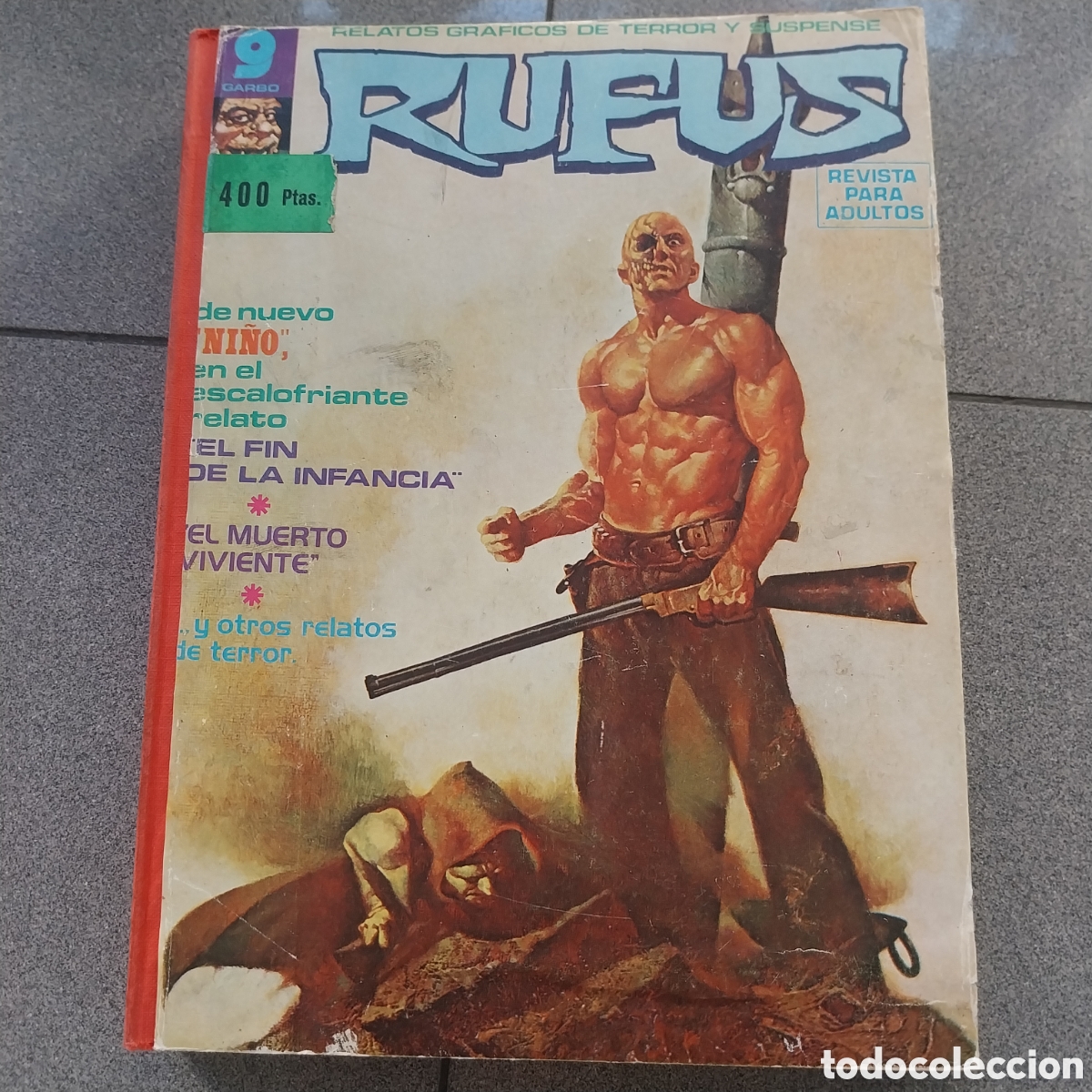 Tebeos: RUFUS ,C&Oacute;MICS DE TERROR. - Foto 1