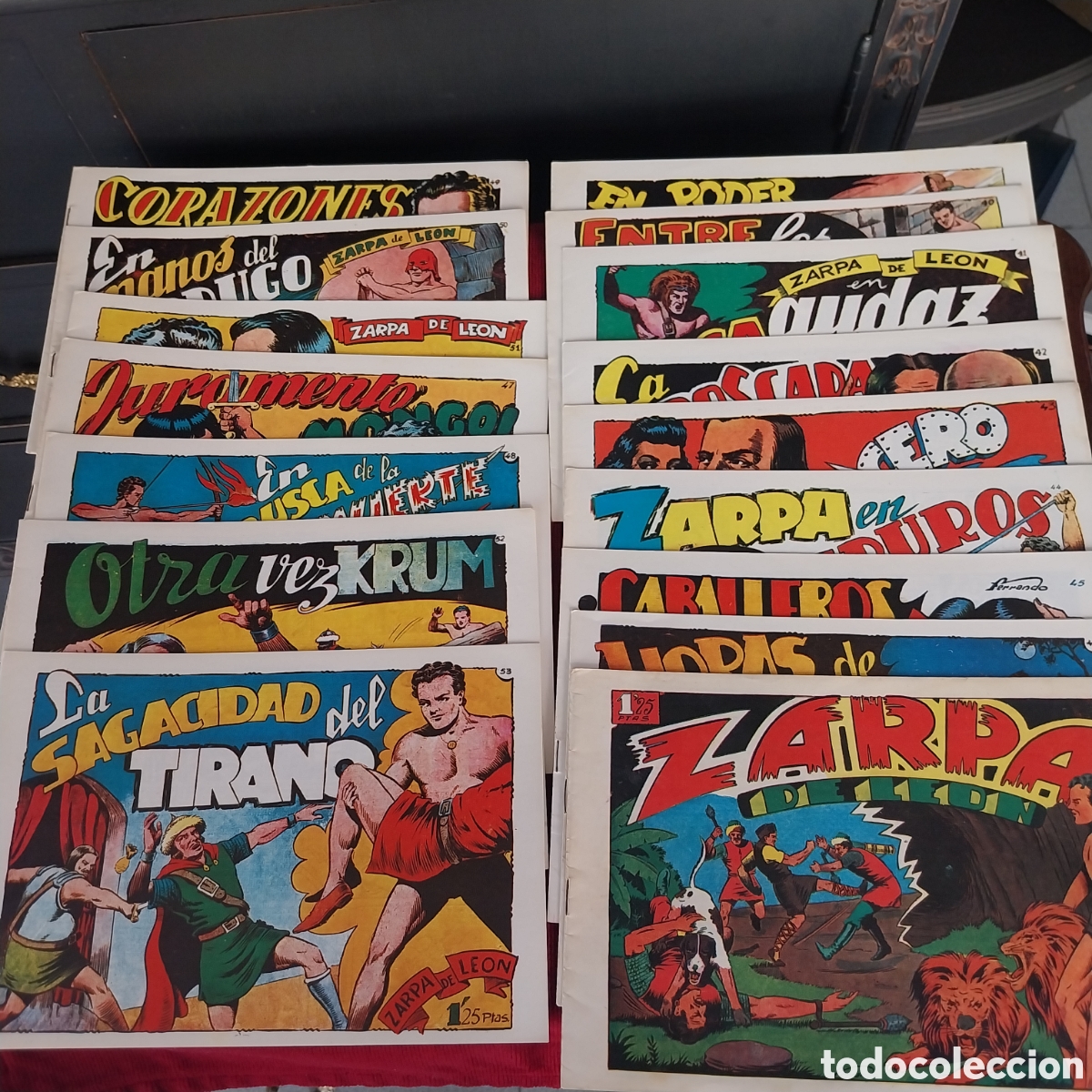 Tebeos: LA ZARPA DEL LEON ,EDICI&Oacute;N N&Uacute;MERO 1. - Foto 1