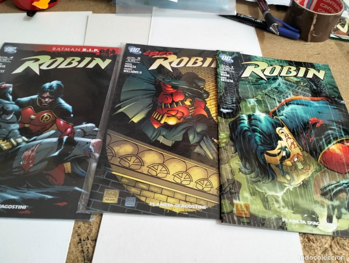 Tebeos: ROBIN # 1. 4, 5 ( LOTE 3 N&Uacute;MEROS ) PLANETA - Foto 1