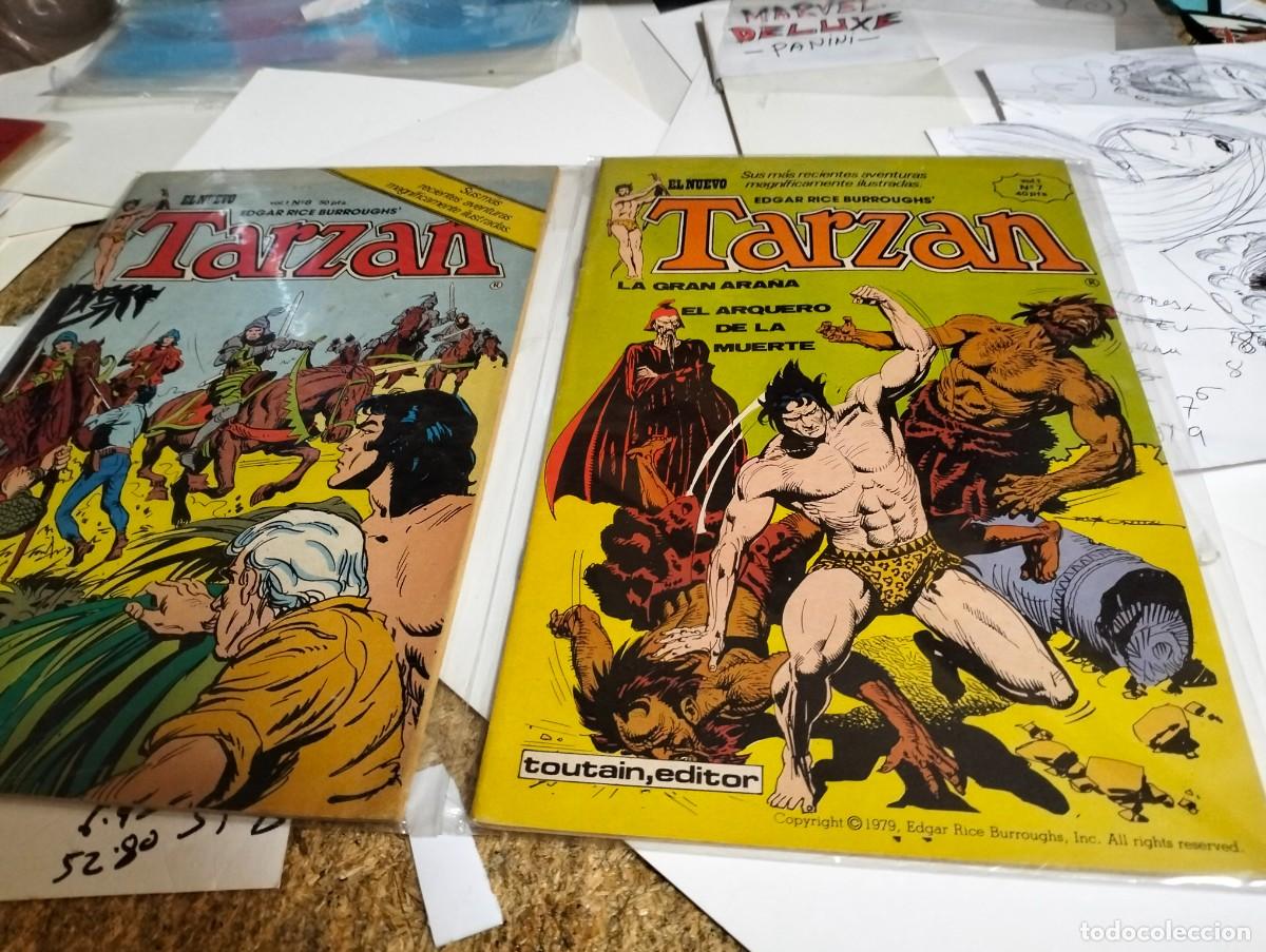 Tebeos: TARZAN. # 7 y 8 ( LOTE 2 COMICS) TOUTAIN - Foto 1