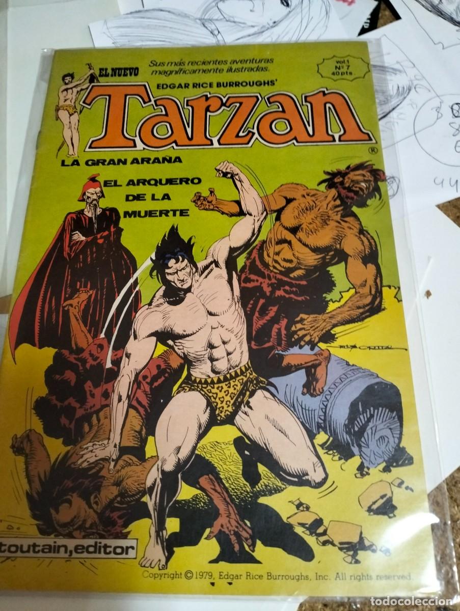 Tebeos: TARZAN. # 7 y 8 ( LOTE 2 COMICS) TOUTAIN - Foto 3