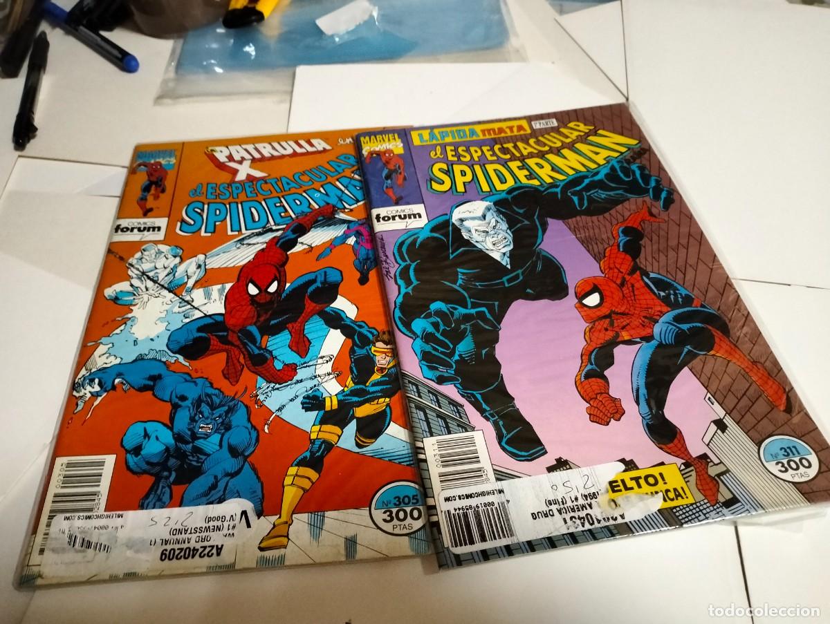 Tebeos: SPIDERMAN # 305 y 311 ( lote 2 n&uacute;meros) FORUM - Foto 1