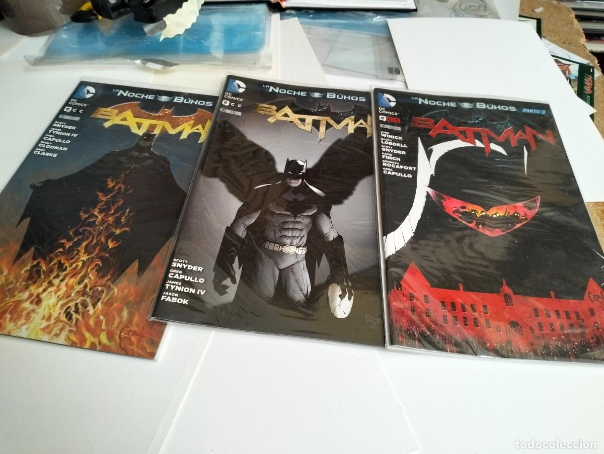 Tebeos: BATMAN # 9, 10, 11 ( LOTE 3 COMICS ) ECC - Foto 1