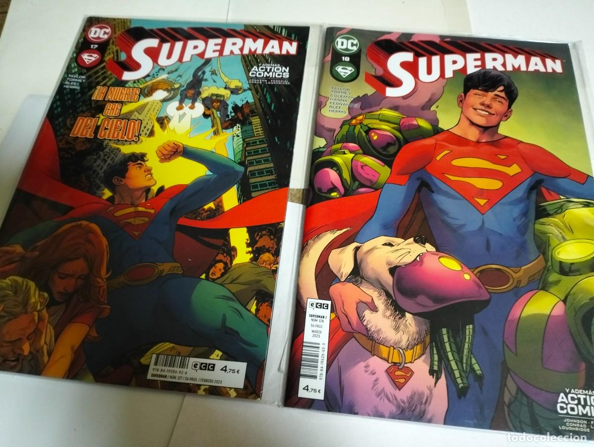 Tebeos: SUPERMAN # 17 y 18 . ( lote 2 n&uacute;meros ) ECC - Foto 1