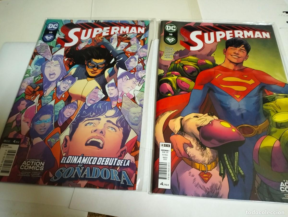 Tebeos: SUPERMAN #. 18 y 19 . ( lote 2 n&uacute;meros ) ECC - Foto 1